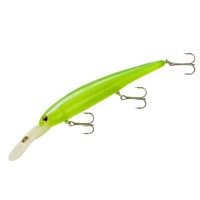 Bandit Lures Walleye shallow Diver Glow Chartreuse//Blue Back 5//8 oz