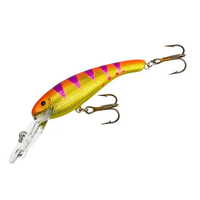 Cotton Cordell CD551 Wally Diver Leurre de pêche, blanc/tête rouge, 6,3 cm, 1/4 oz
