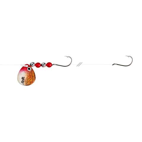 Lindy 2-Hook Crawler Harness, #3 Colorado Blade - Redtail - Precision  Fishing