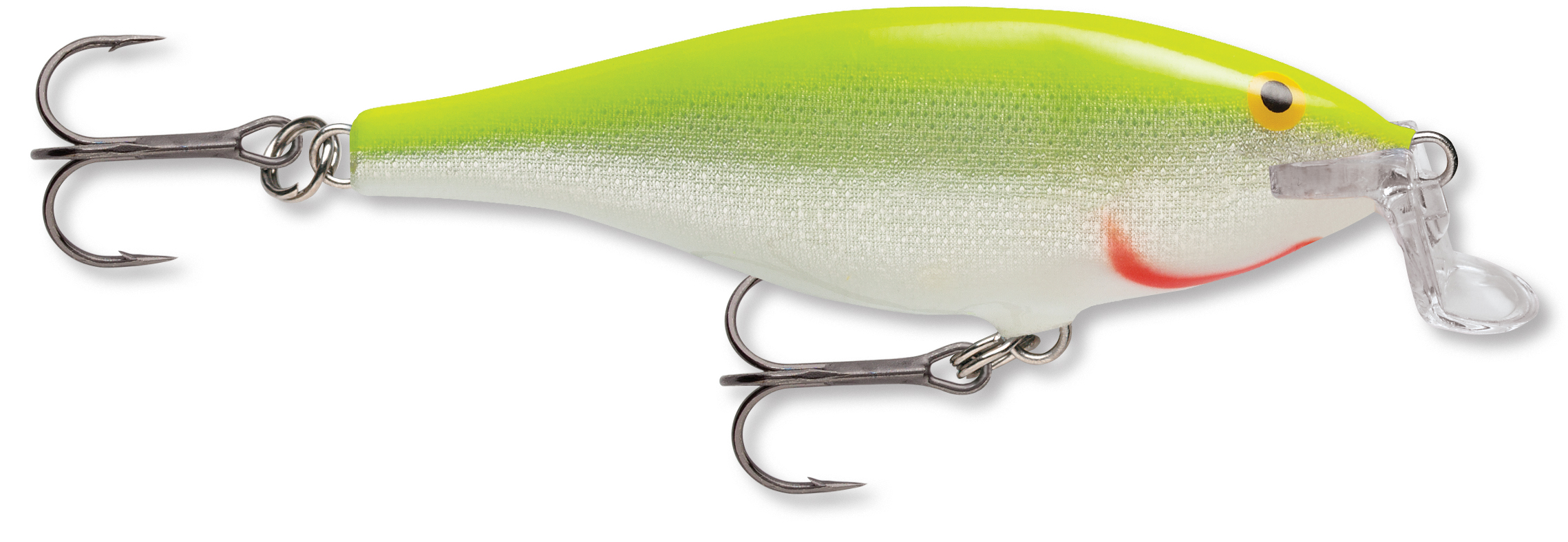 Rapala Shallow Shad Rap #05 - Silver Fluorescent Chartreuse - Precision  Fishing