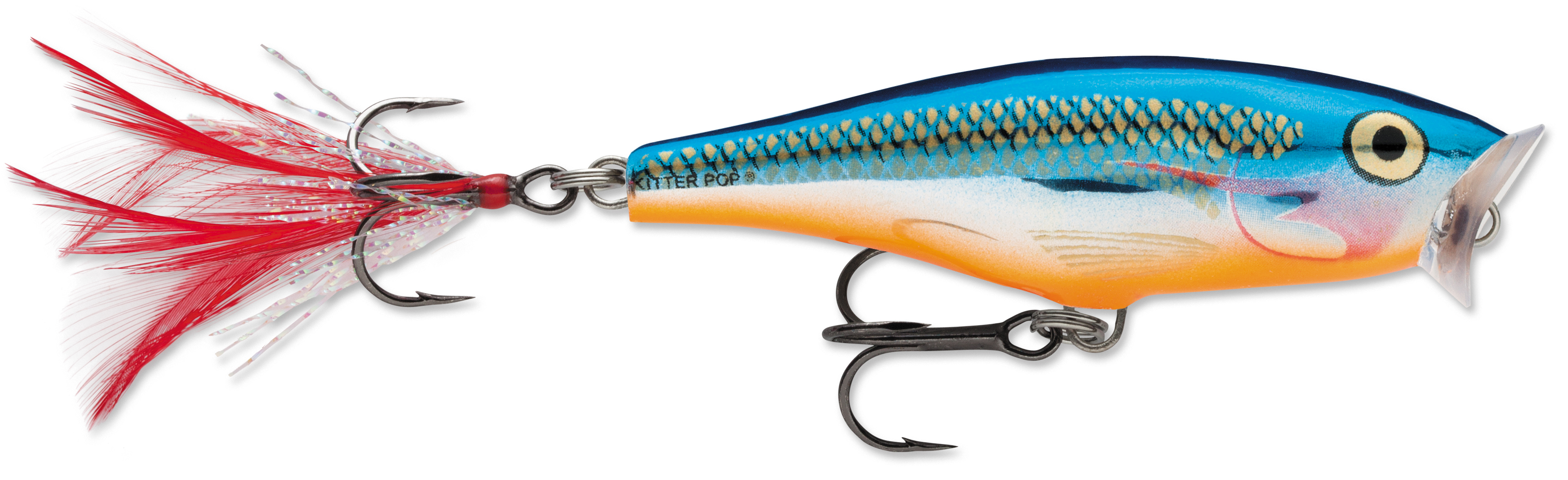 Rapala Skitter Pop #09 - Silver Blue - Precision Fishing