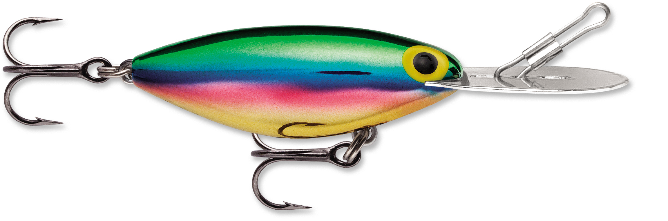 Ancien Leurre Crankbait Storm Hot'n Tot H116, Vert Argenté Métallisé, Vintage
