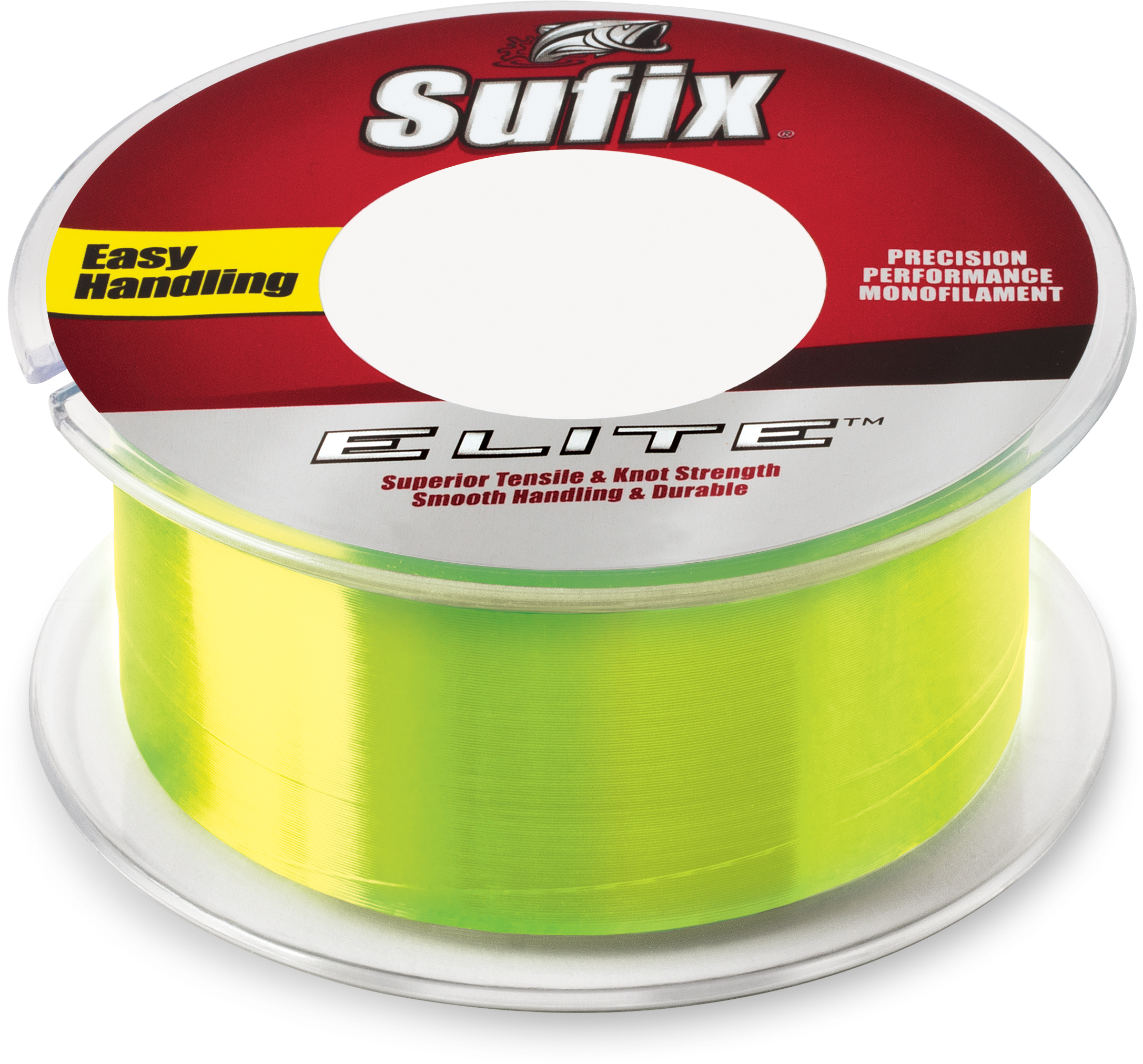 Sufix Elite Monofilament Fishing Line 20 lb. Hi-Vis Yellow - 330 Yds -  Precision Fishing