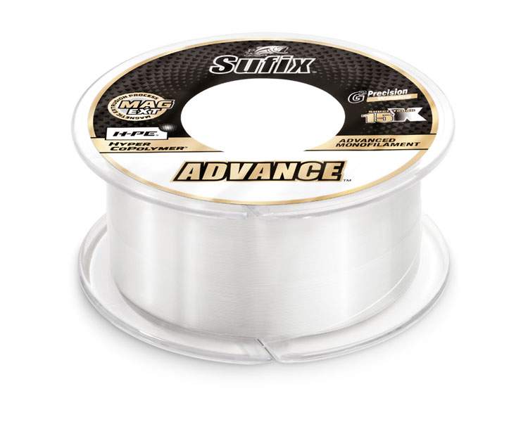 Sufix Advance Monofilament Fishing Line 10 lbs Clear - 330 Yds - Precision Fishing Sufix Advance Monofilament Fishing Line 10 lbs Clear - 330 Yds - Precision Fishing
