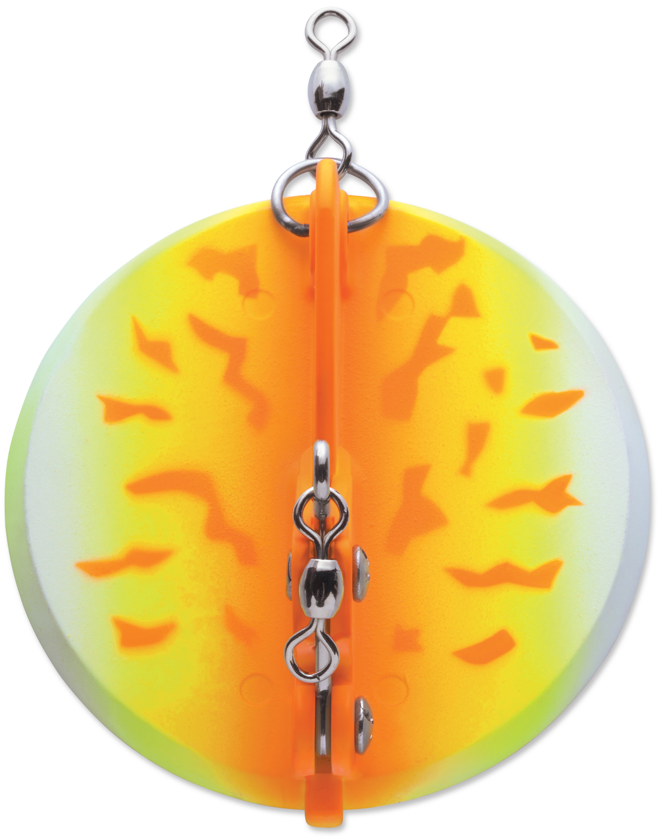 Luhr-Jensen Dipsy Diver #1 - Orange Fire UV/Chrome Bottom - Precision  Fishing