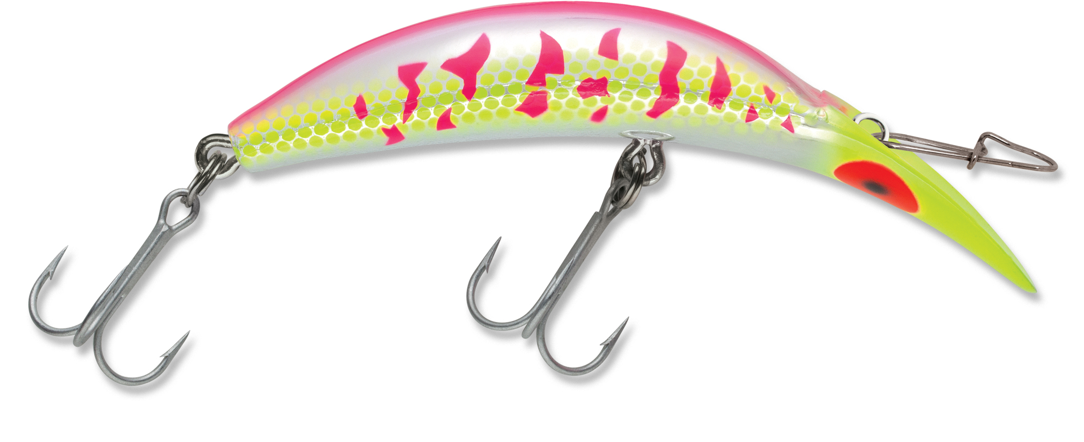 Luhr-Jensen Kwikfish K14 (Rattle) - Blazin' Pink UV - Precision Fishing