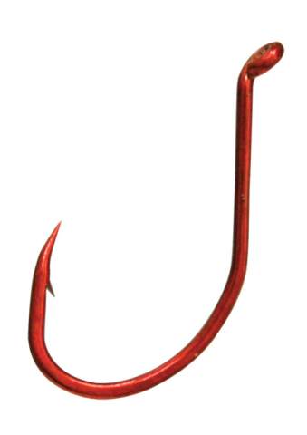 VMC 7199 Octopus Live Bait Hook #4 - Tin Red (25 Pack) - Precision