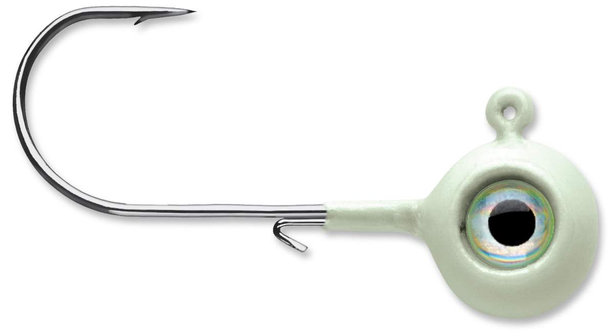 VMC Neon Moon Eye 1//8 Oz 4 Pack Purpledescent 3D Holographic Jig