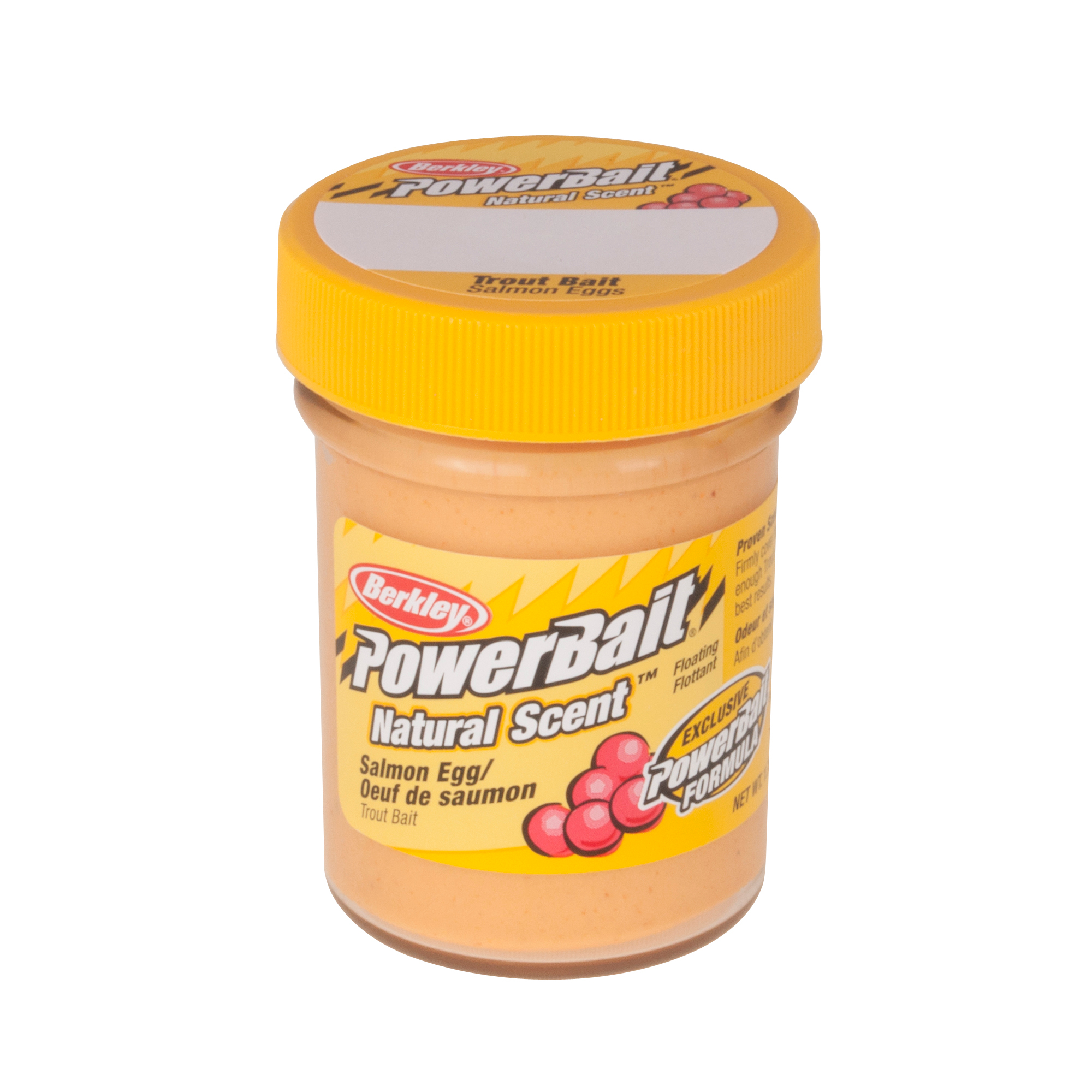 Berkley PowerBait Natural Scent Trout Bait - Salmon Peach (1.8 oz