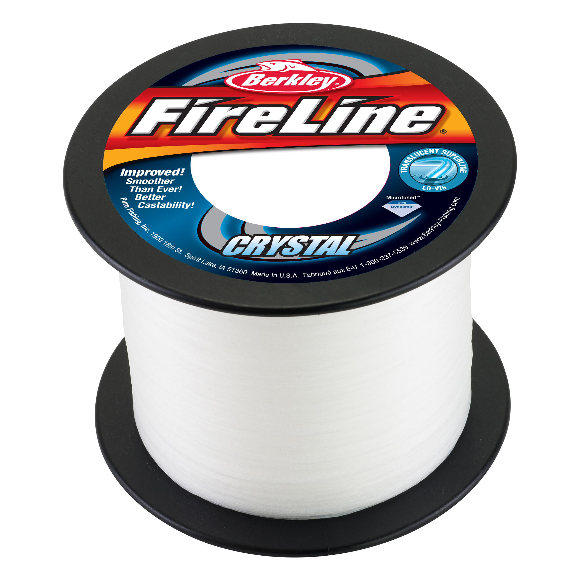 Berkley FireLine Fused Crystal 4 lb. Superline - 1500 Yds - Precision  Fishing