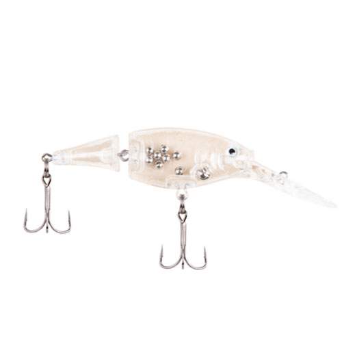 Berkley Flicker Shad Jointed #7 - Clear - Precision Fishing