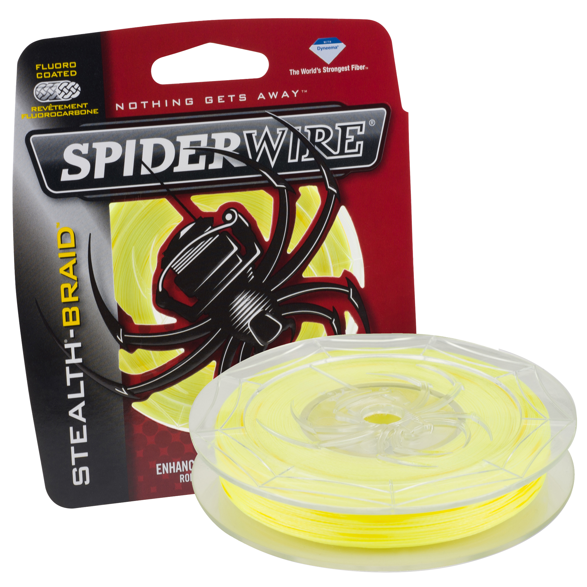 SpiderWire Spider Stealth Braid 65 lb Fishing Line 125 yds Moss Green 