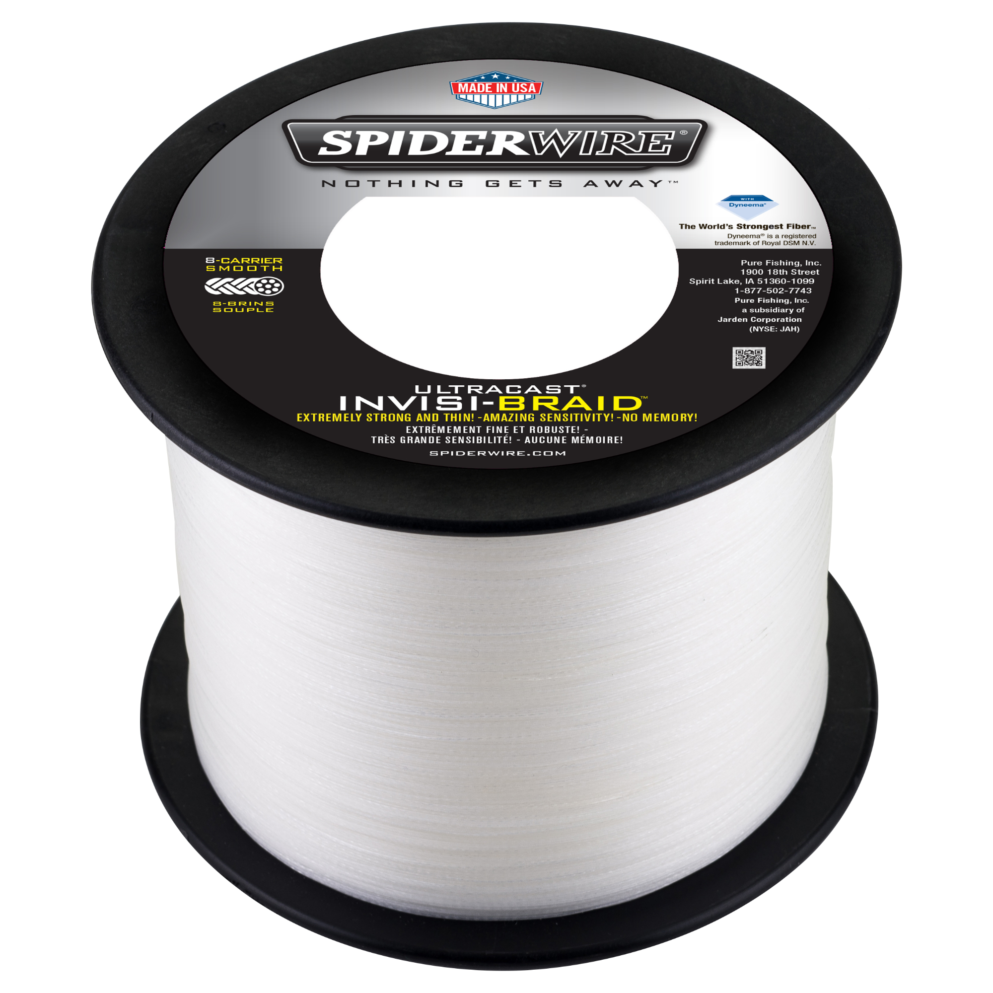 Fishing Line Spider Wire Ultracast Invisi-Braid 300yd / Casting / Bottom