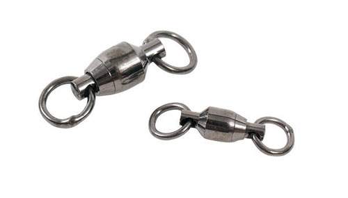 Spro Ball Bearing Swivel with Split Ring-Pack of 3