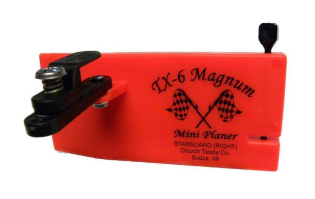 Church Tackle's TX-6 Magnum Mini Port (Left) Side Planer Board -  Precision Fishing