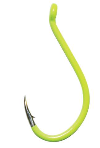 Gamakatsu Octopus Hook #6 - Chartreuse (7 Pack) - Precision Fishing