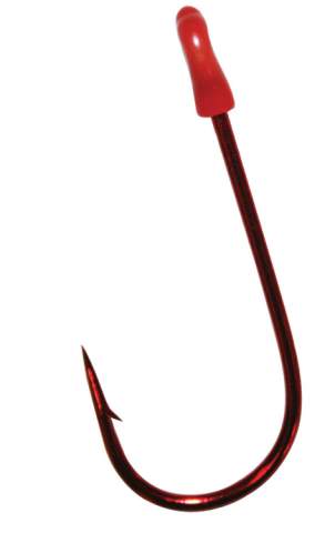 Hameçons Traîne Gamakatsu SP Taille 1/0 2/0 3/0 - Noir/Rouge - 4 Pièces - NEUF