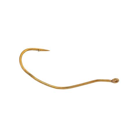 Mustad 33862 Slow Death Hook #2 - Gold (25 Pack) - Precision Fishing