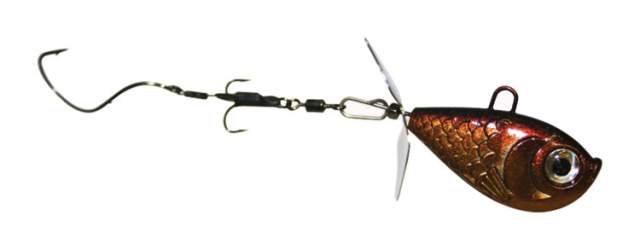 Walleye Nation Death Jig Rig 3/4 oz - Golden Rootbeer - Precision Fishing