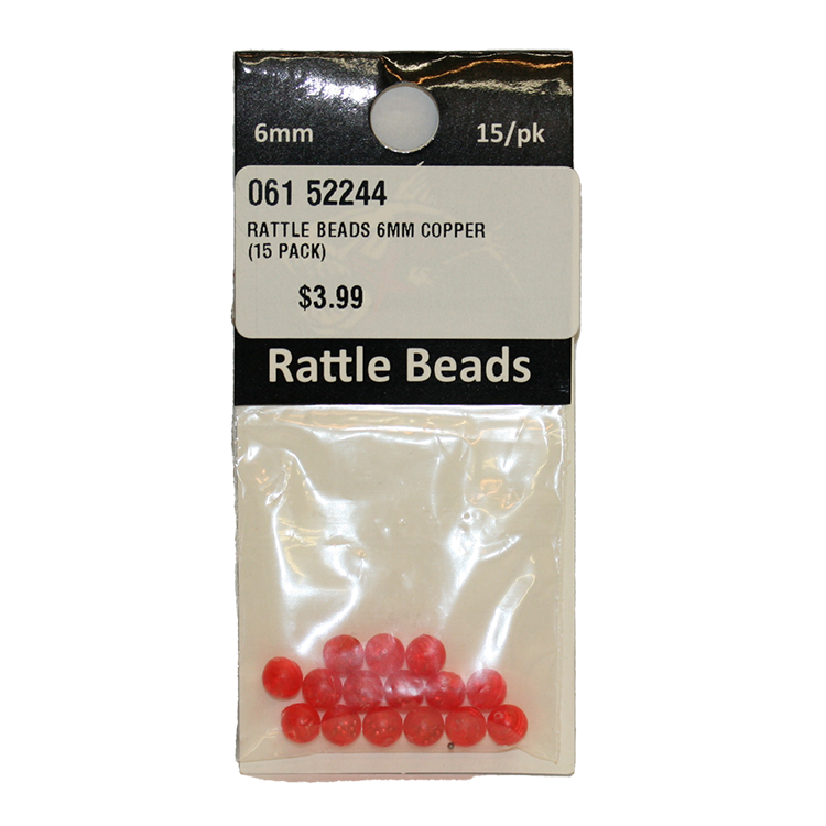 Xtackle Metallic Purple Rattle Beads 6mm