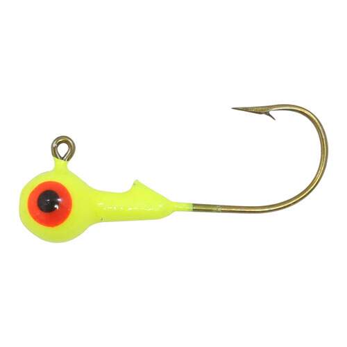 Northland Sink'n Jig 1/32 oz. (8 pk) - Chartreuse - Precision Fishing
