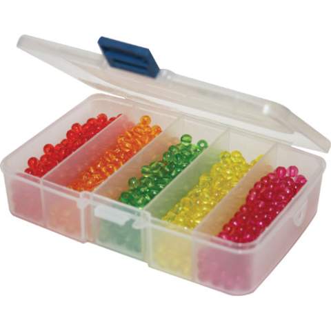 Precision Fishing's 1000-Piece 4mm Transparent Acrylic Fishing lure Bead Assortment Kit - Precision Fishing Precision Fishing's 1000-Piece 4mm Transparent Acrylic Fishing lure Bead Assortment Kit - Precision Fishing